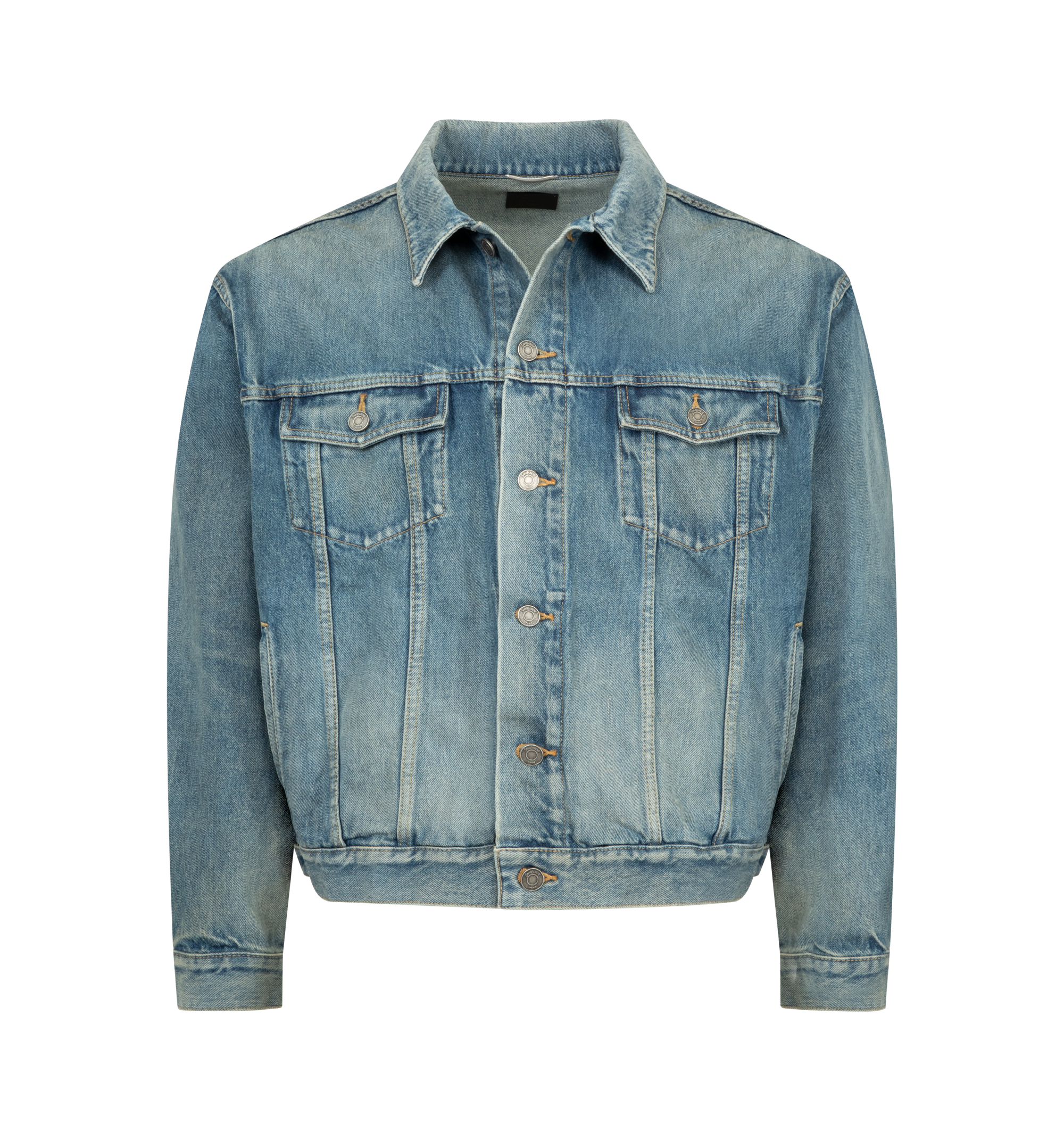 Loose Trucker Jacket Saint laurent – Гарантія оригінальності – боковий вид