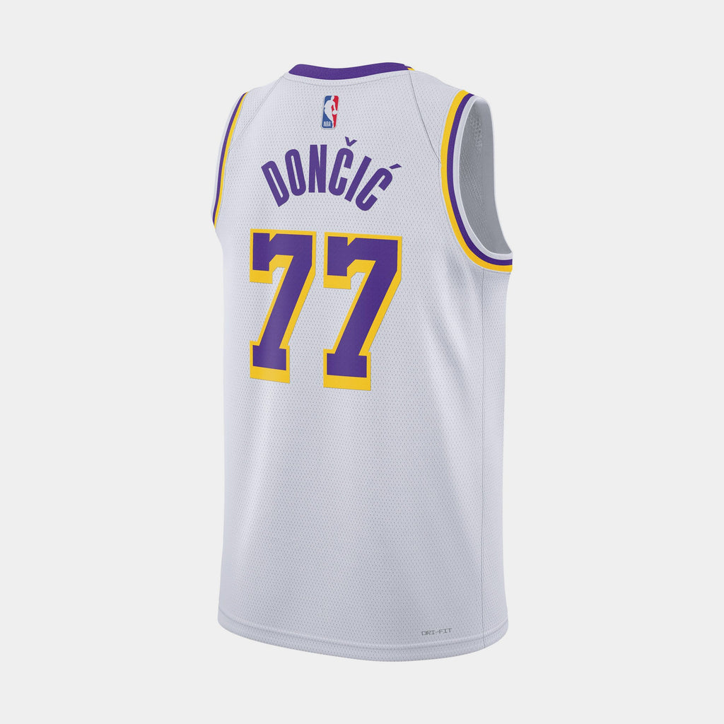 Los Angeles Lakers Association Edition Dri Fit Authentic Mens Jersey Nike оригінал – Купити в Україні – вид ззаду