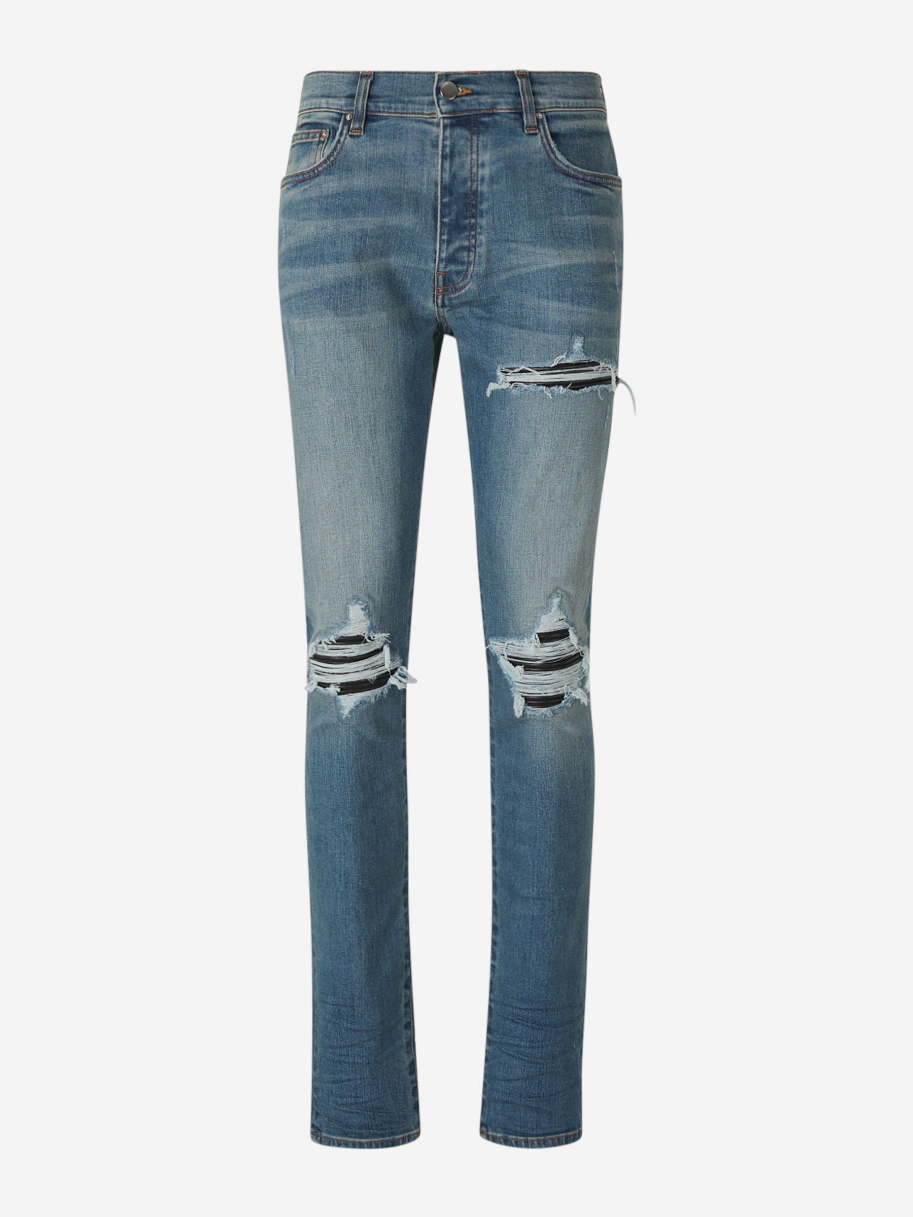 Mx1 Jeans Leather Details Amiri – Гарантія оригінальності – боковий вид