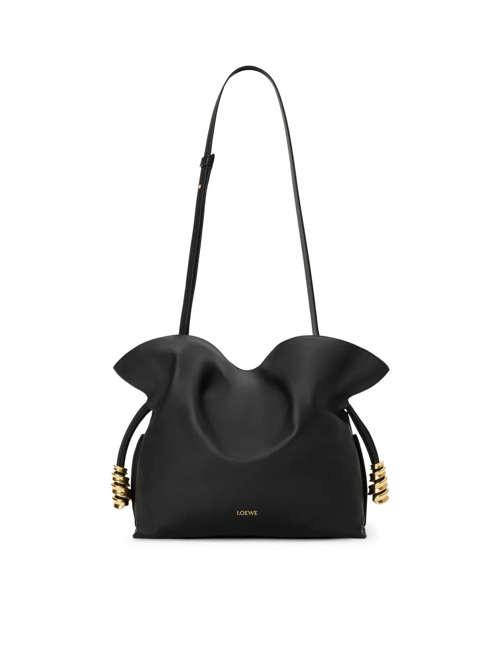 Оригінальна Medium Coil Flamenco Clutch Bag In Calfskin Nappa Loewe – вид 8