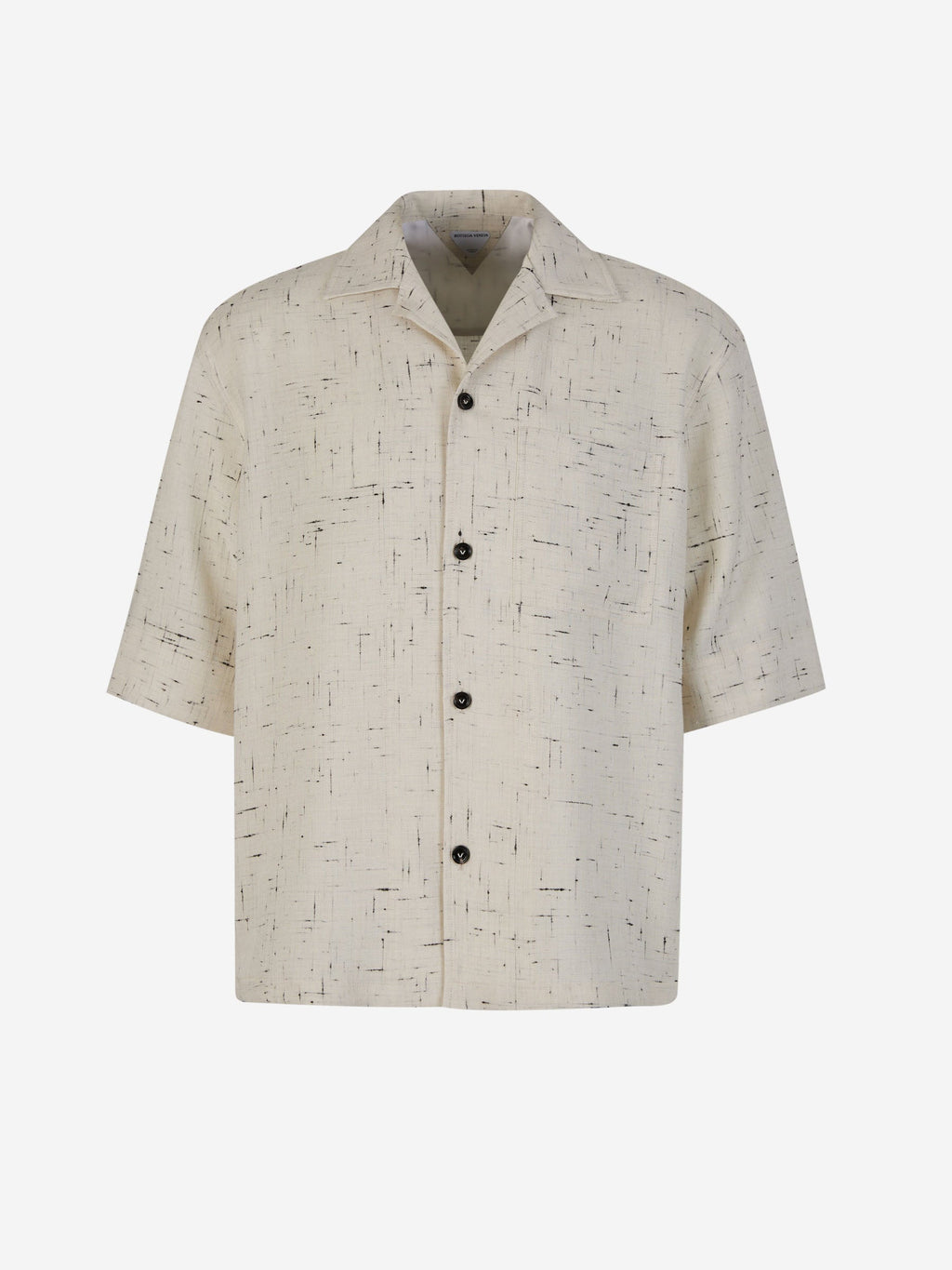 Pocket Textured Shirt Bottega veneta – Гарантія оригінальності – боковий вид