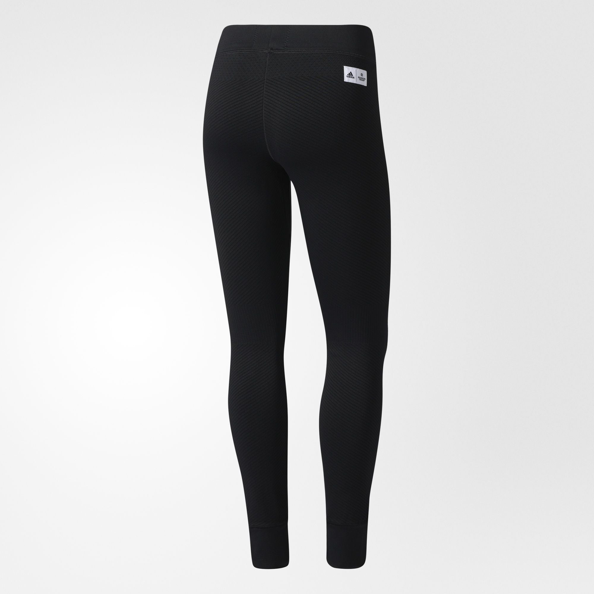 Athletics X Reigning Champ Primeknit Tights Womens Black Adidas – Гарантія оригінальності – вид ззаду - ADIDAS