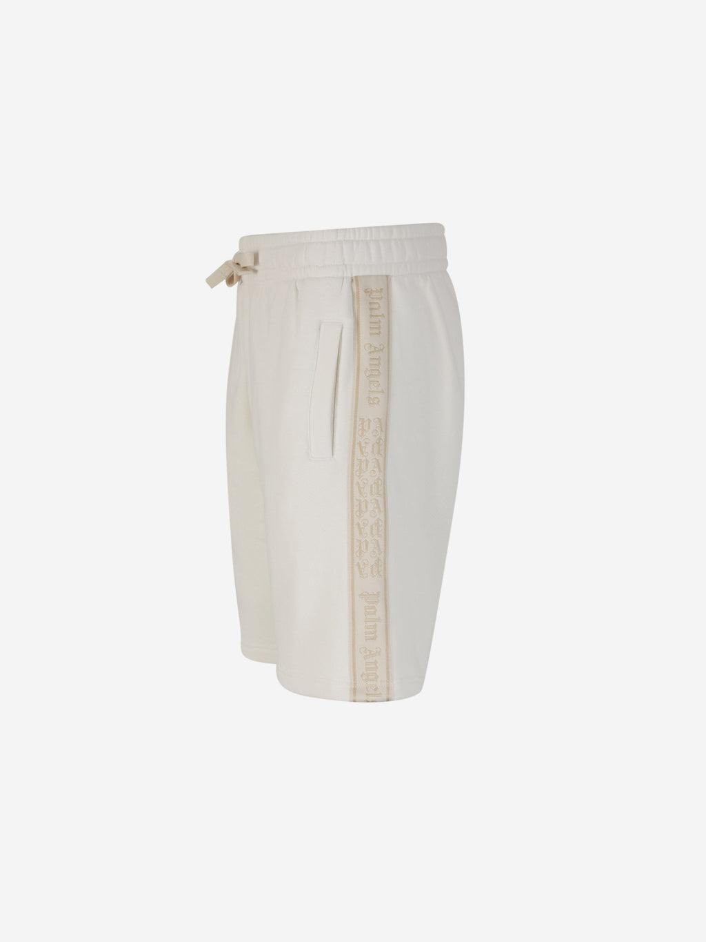 Оригінальна Logo Cotton Bermuda Shorts Palm angels – вид ззаду