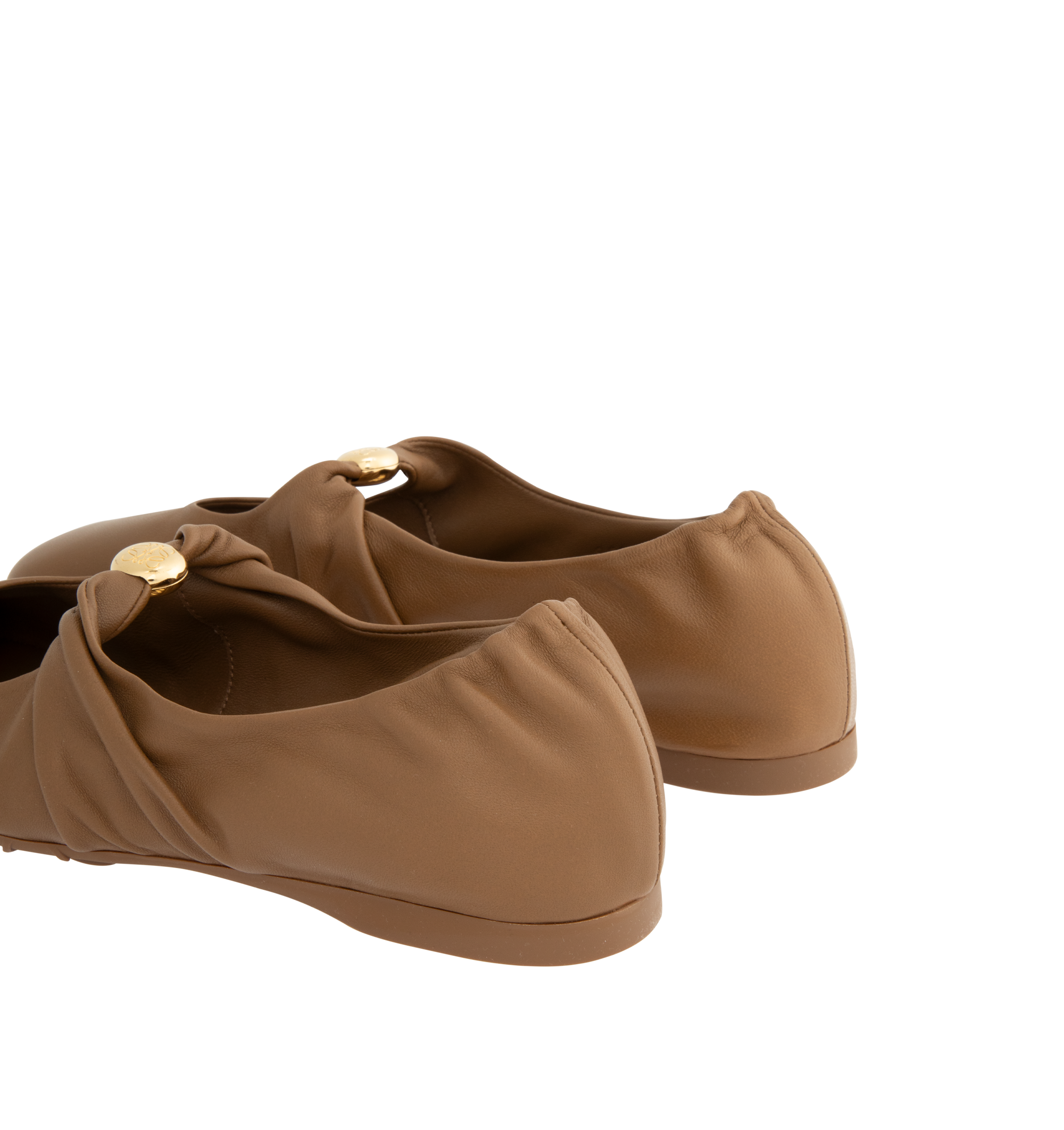 Оригінальна Pebble Soft Ballerina Flat Loewe – детальний вид