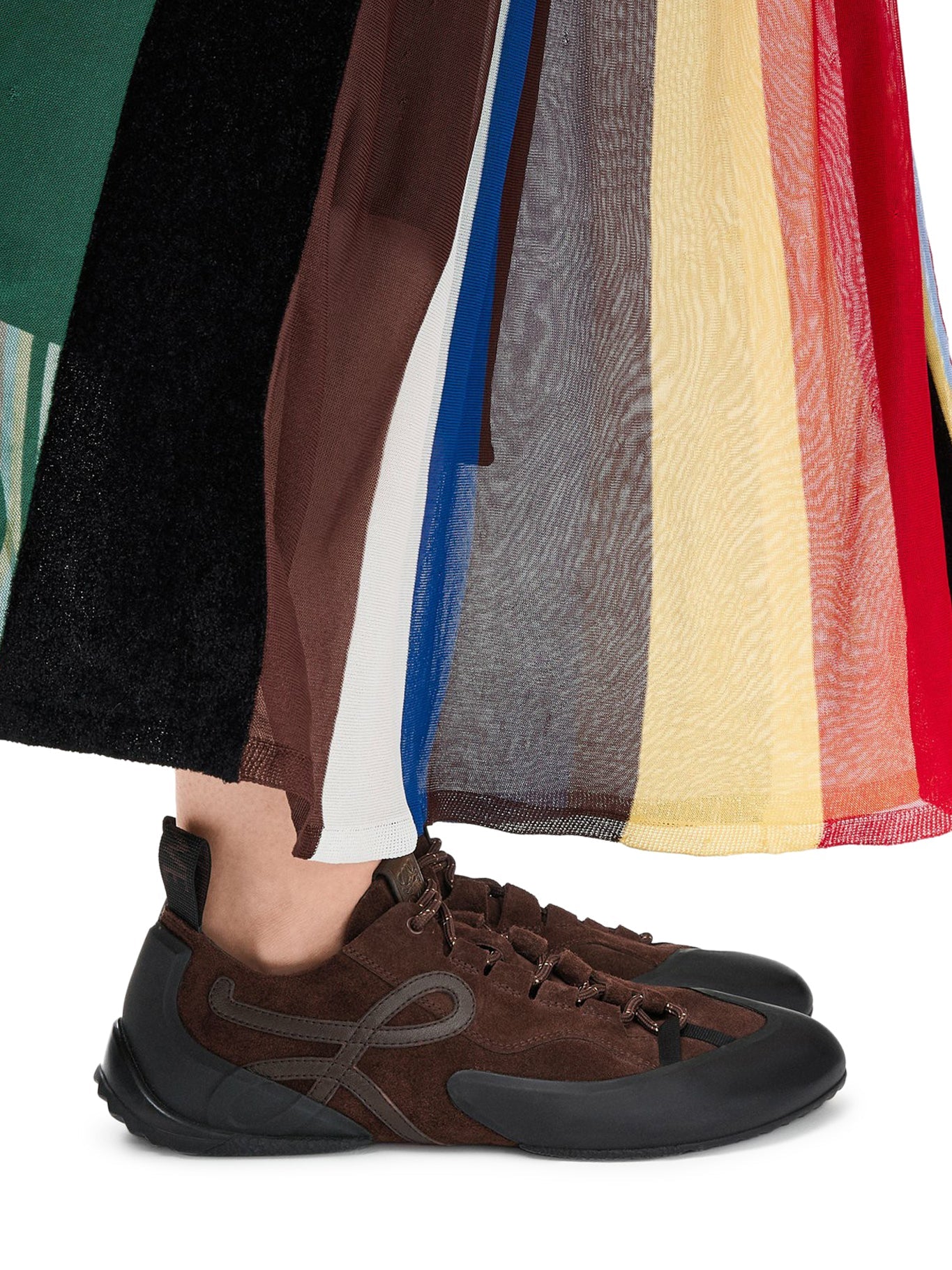 Оригінальна Suede Grip Sneakers Loewe – вид ззаду
