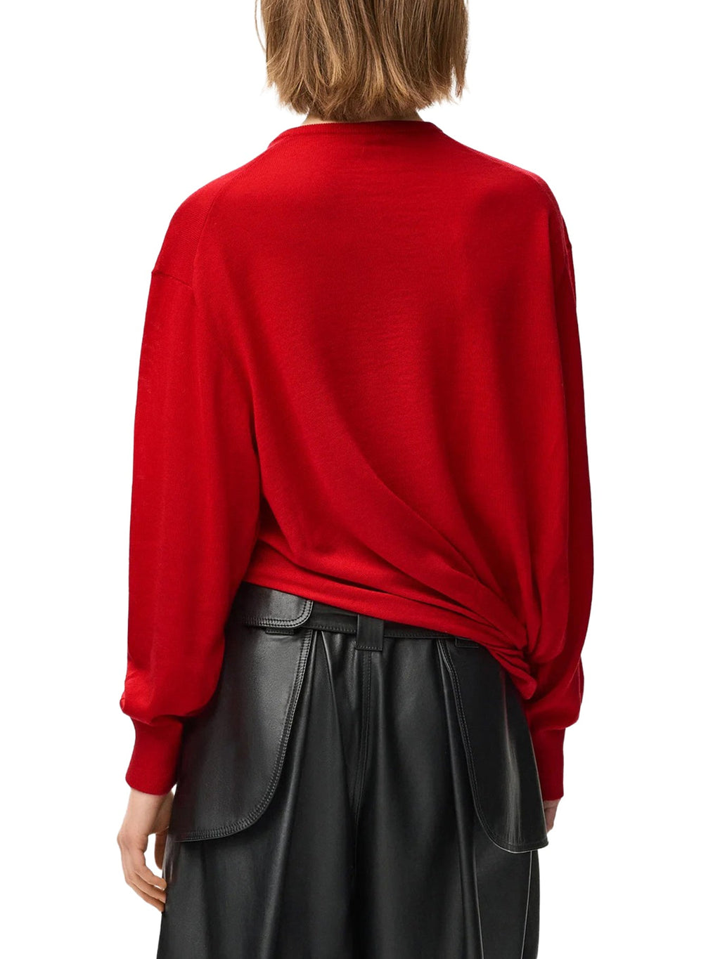 Draped Merino Wool Sweater Loewe – Гарантія оригінальності – збільшений вид