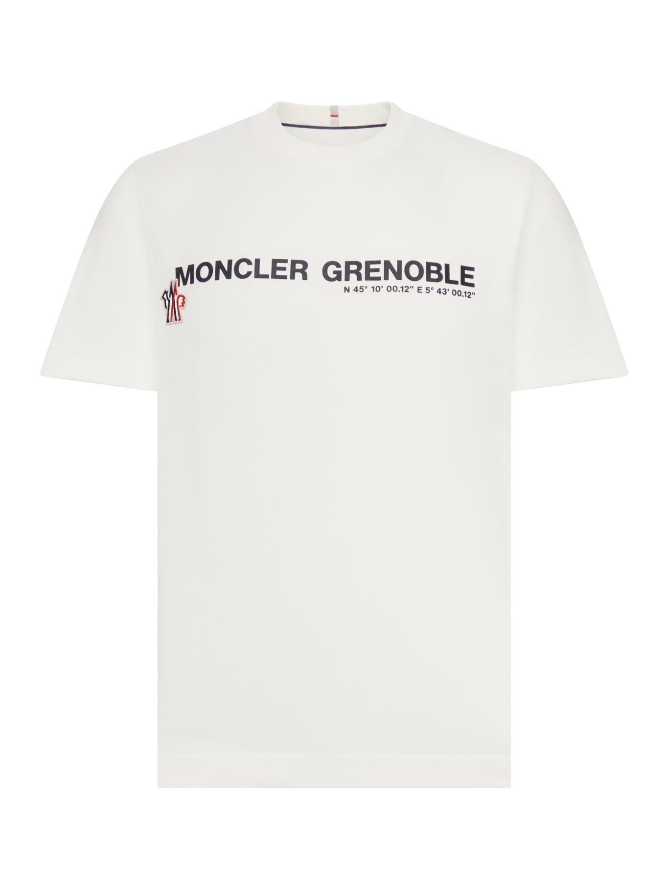 Stretch Cotton Jersey T-Shirt Moncler оригінал – Купити в Україні – боковий вид