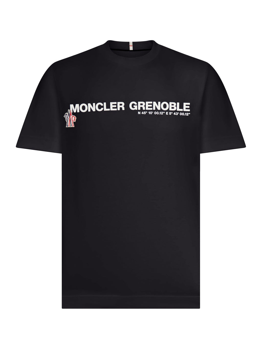 Stretch Cotton Jersey T-Shirt Moncler оригінал – Купити в Україні – боковий вид