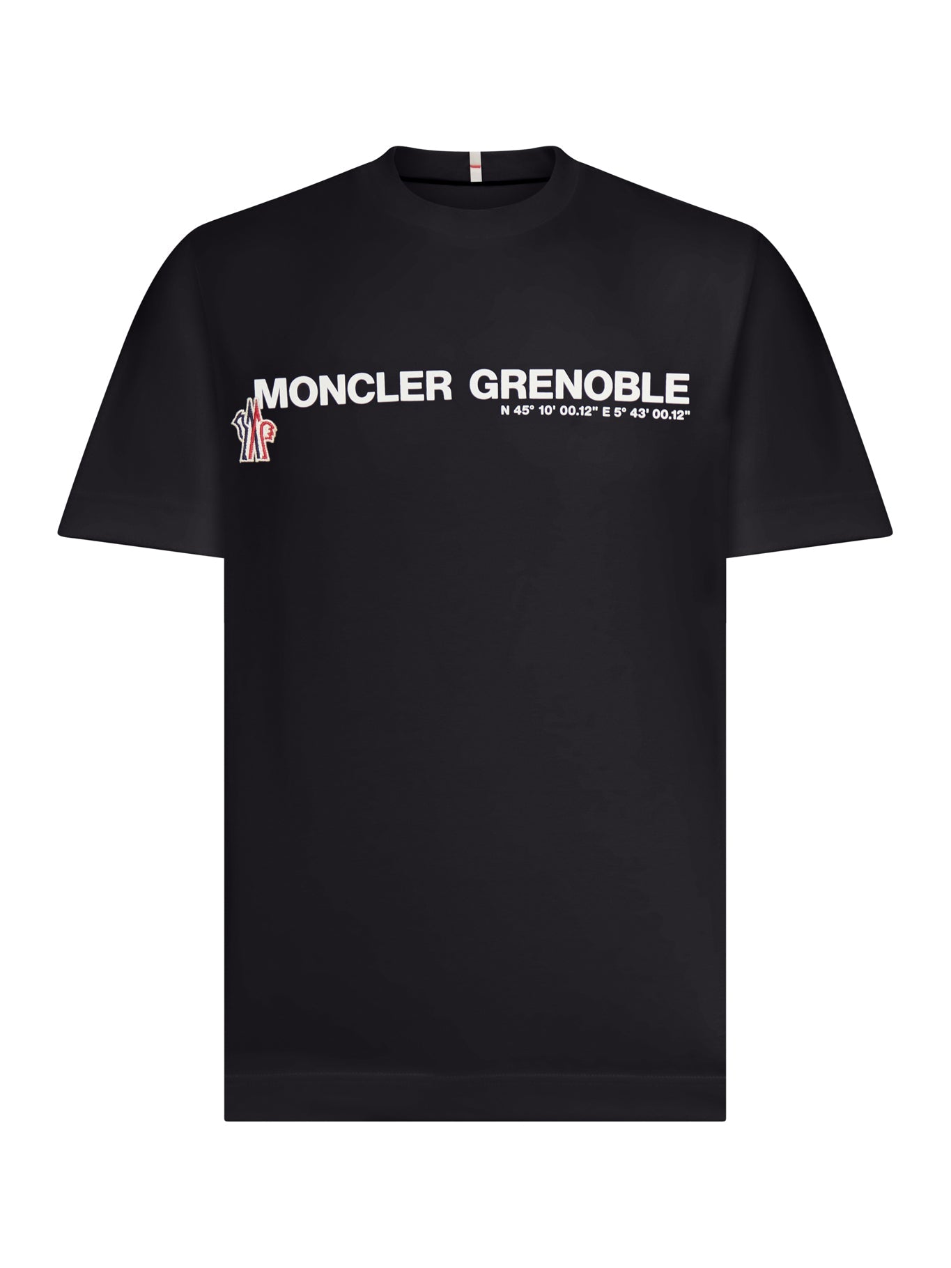 Stretch Cotton Jersey T-Shirt Moncler оригінал – Купити в Україні – боковий вид