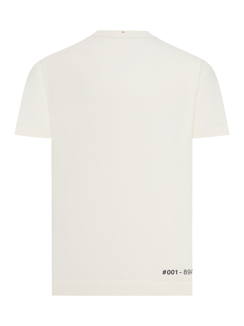 Crew Neck T-Shirt In Heavy Cotton Jersey Moncler оригінал – Купити в Україні – вид ззаду