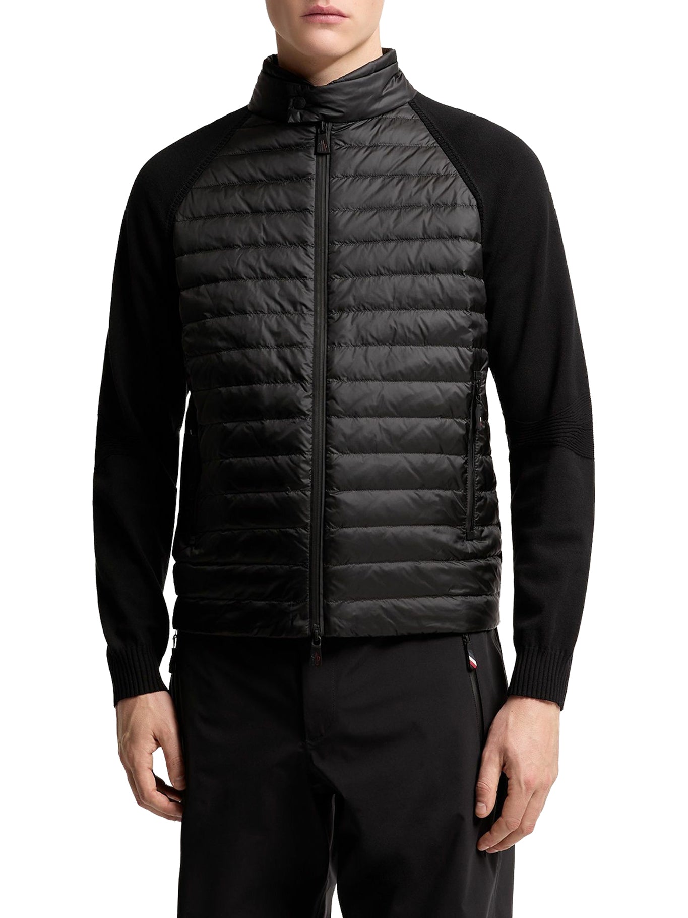 Оригінальна Padded Cardigan With Zip Moncler – детальний вид - MONCLER