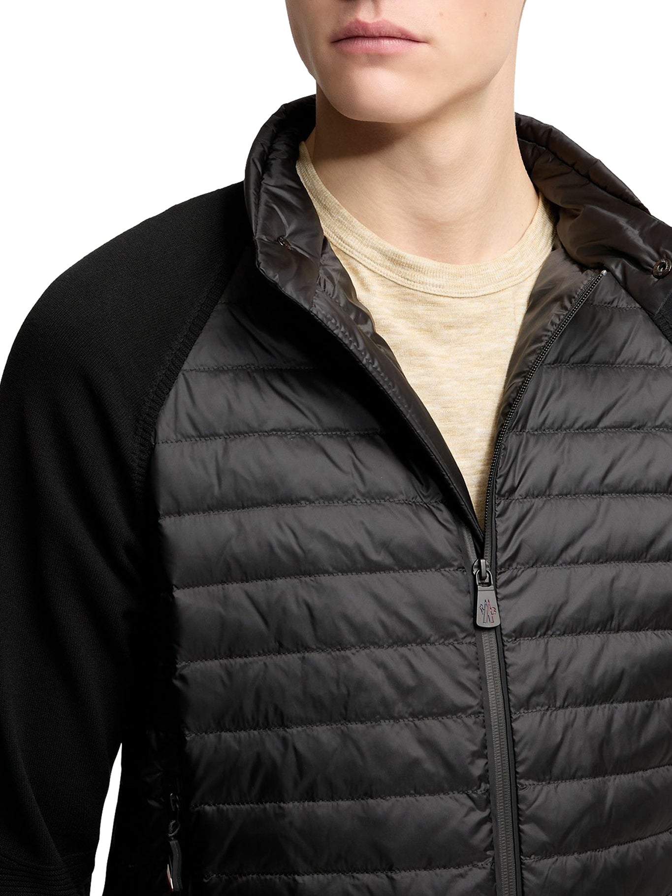 Оригінальна Padded Cardigan With Zip Moncler – вид 7 - MONCLER