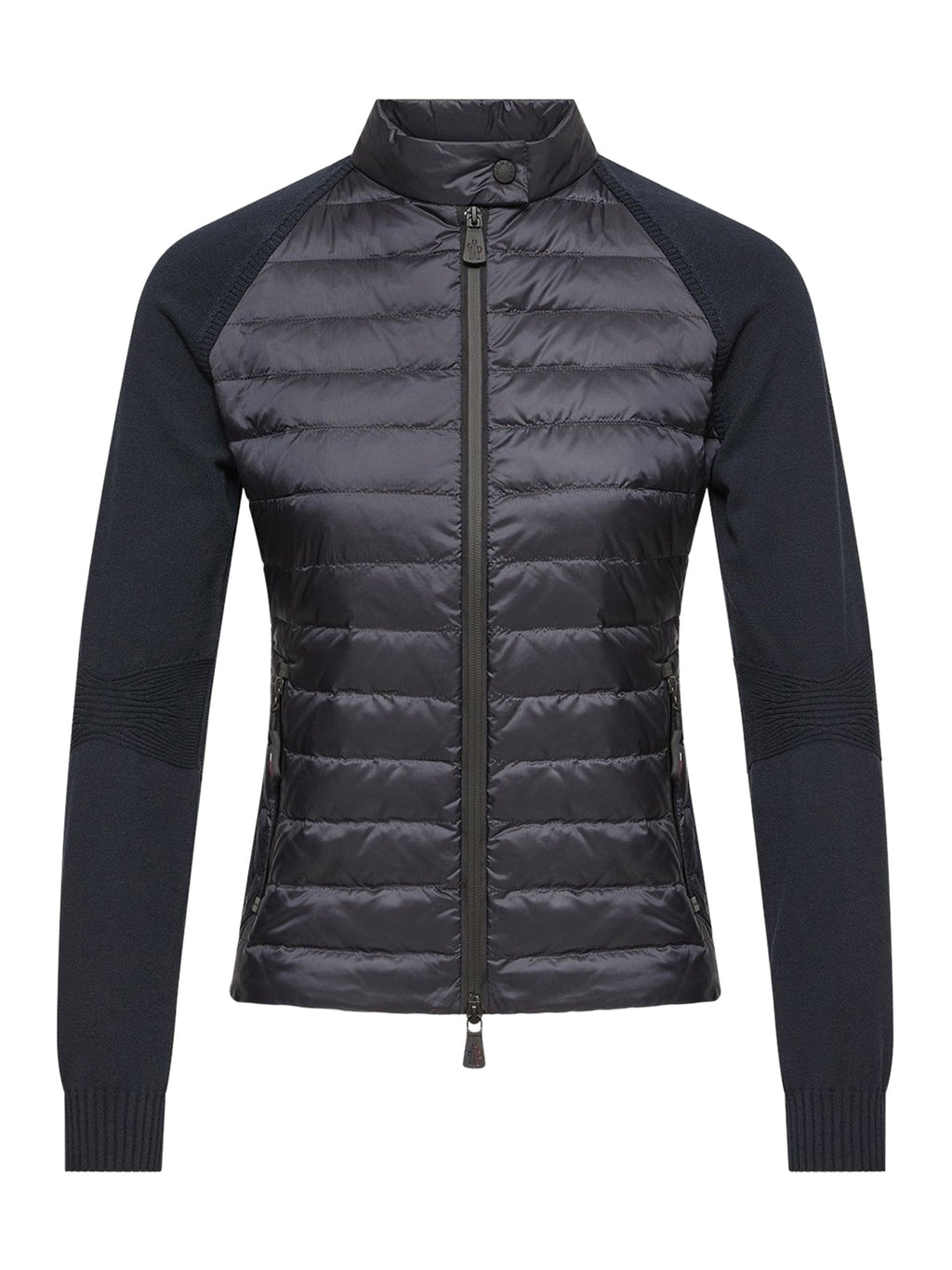 Оригінальна Padded Cardigan With Zip Moncler – боковий вид
