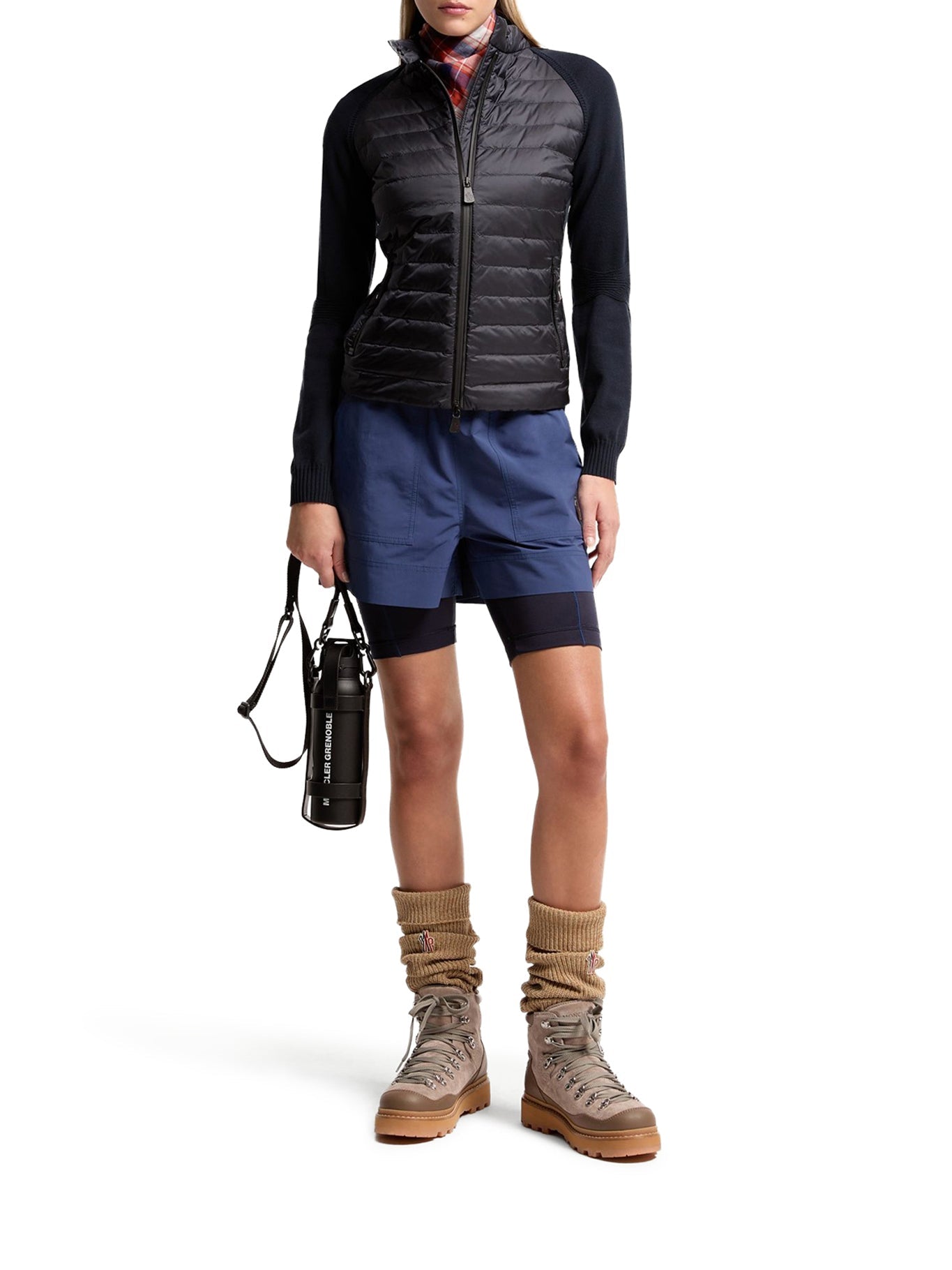 Оригінальна Padded Cardigan With Zip Moncler – вид ззаду