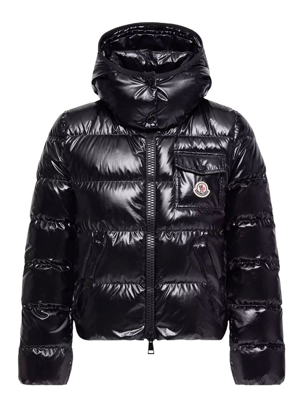 Оригінальна Andro Short Down Jacket With Hood Moncler – боковий вид