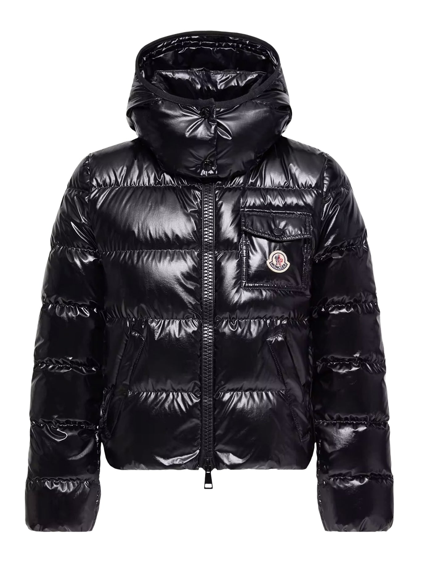 Оригінальна Andro Short Down Jacket With Hood Moncler – боковий вид
