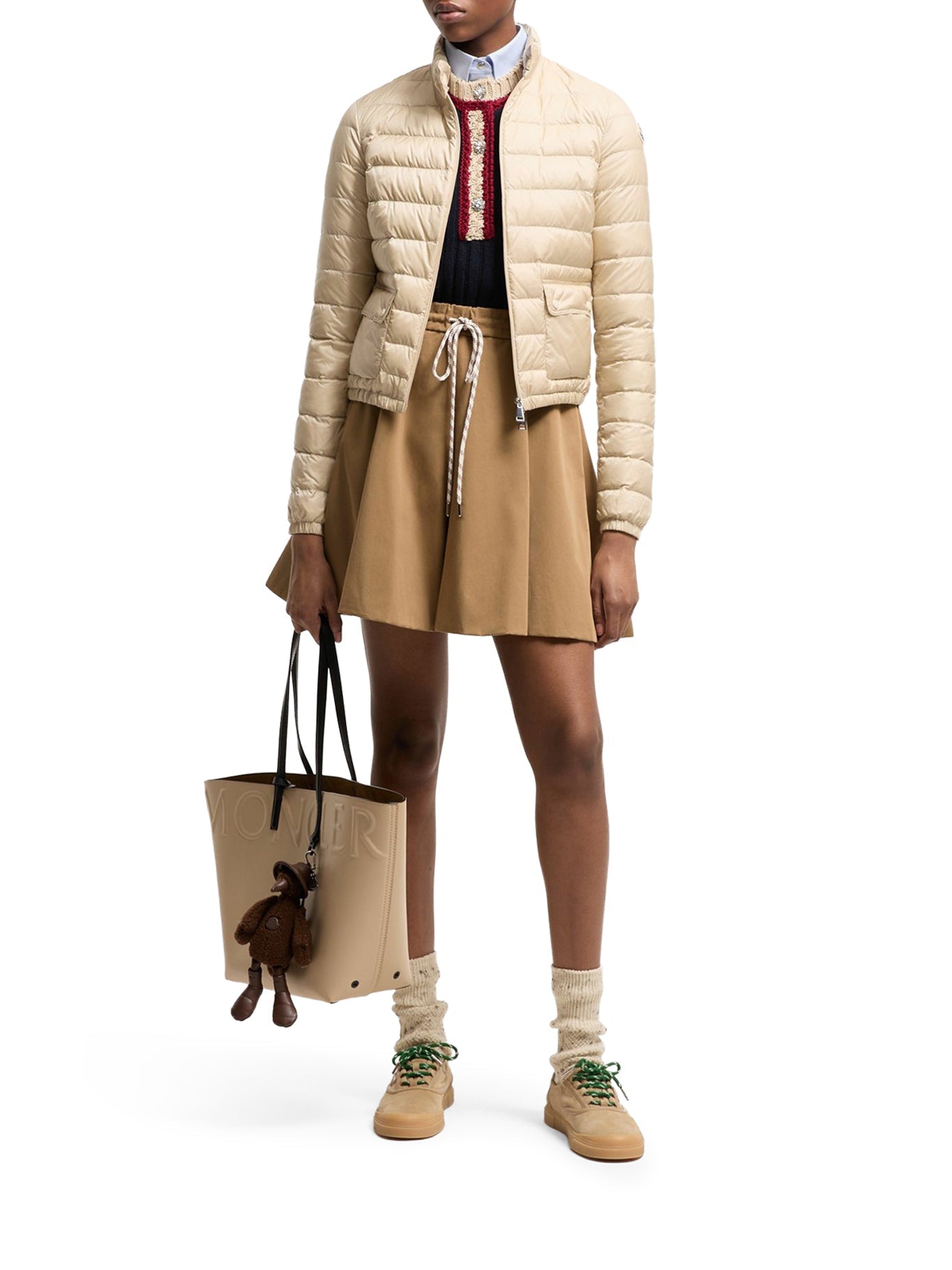 Lans Short Down Jacket Moncler – Гарантія оригінальності – вид ззаду