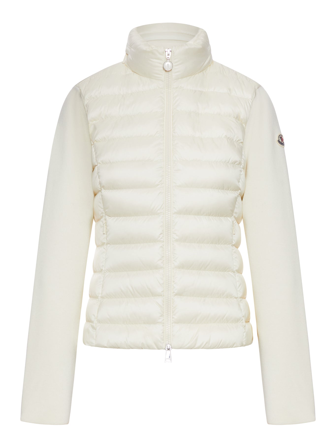 Оригінальна Padded Cardigan With Zip Moncler – боковий вид