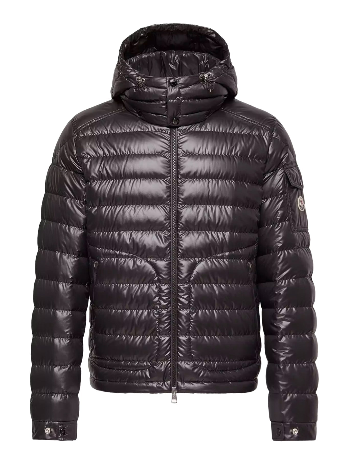 Lauros Short Down Jacket With Hood Moncler – Гарантія оригінальності – боковий вид
