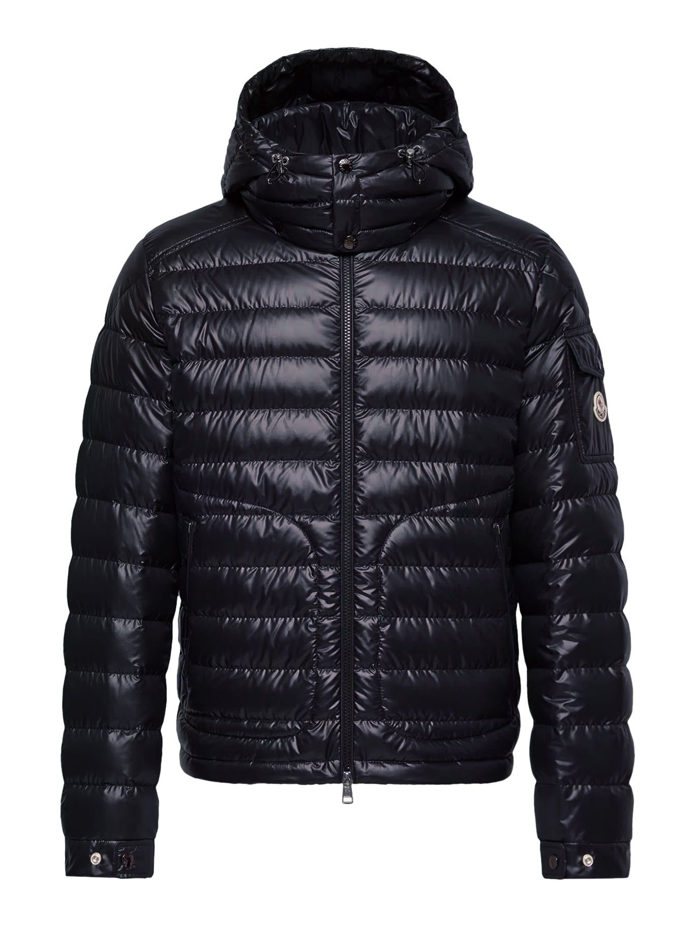 Lauros Short Down Jacket With Hood Moncler – Гарантія оригінальності – боковий вид