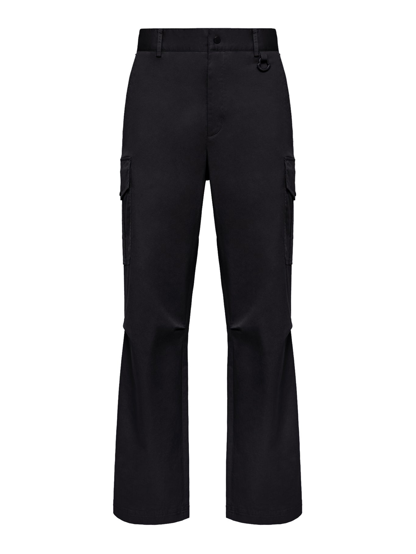 Cotton Blend Gabardine Cargo Pants Moncler оригінал – Купити в Україні – боковий вид