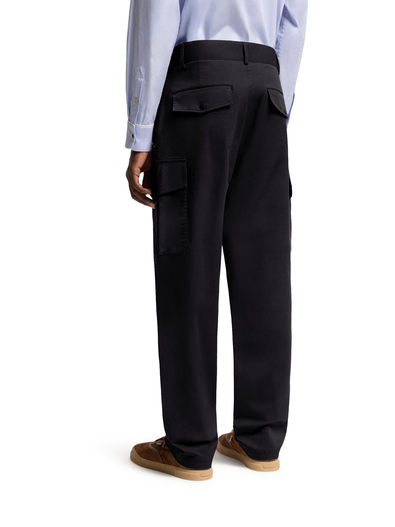 Cotton Blend Gabardine Cargo Pants Moncler оригінал – Купити в Україні – збільшений вид