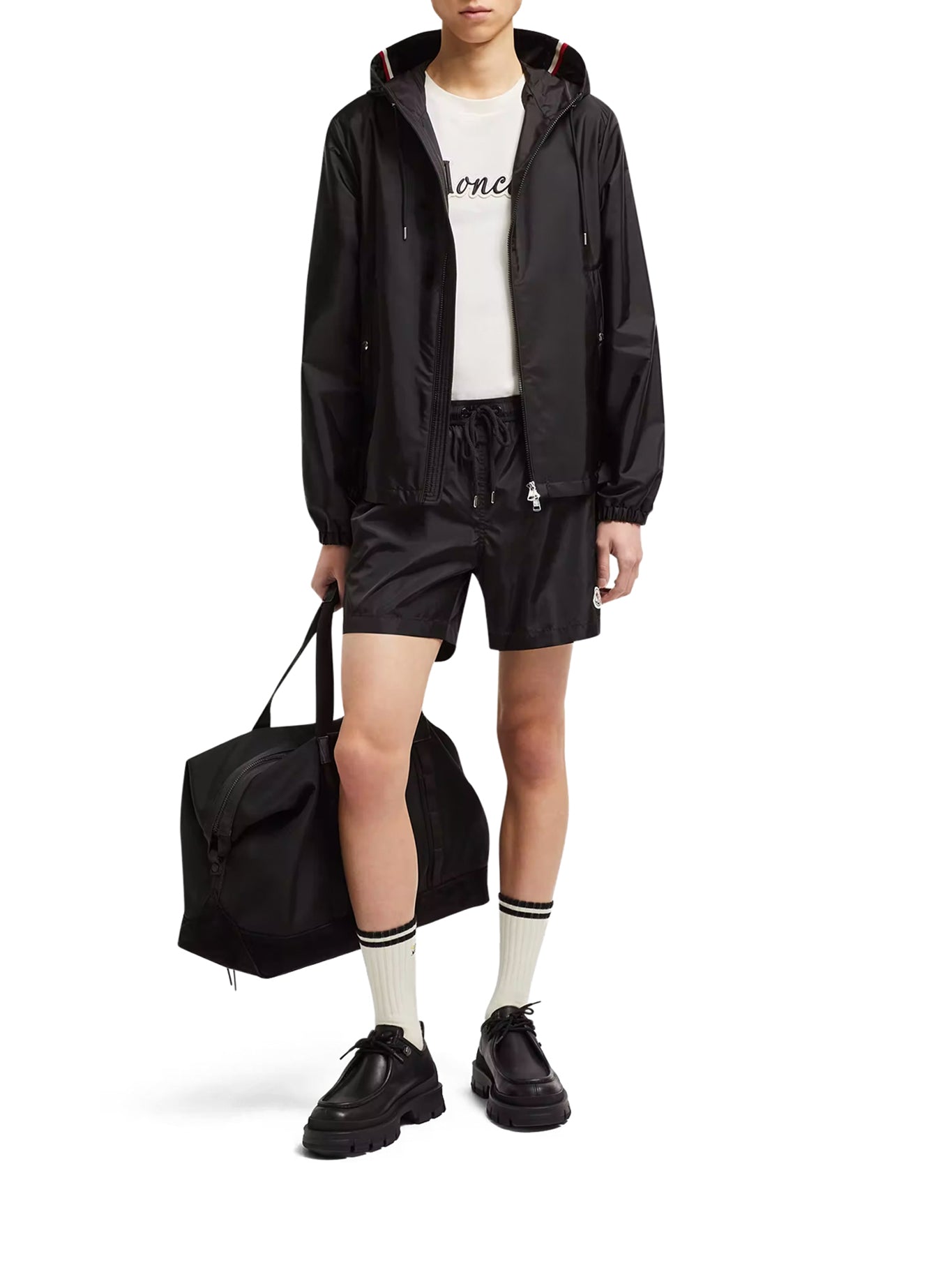 Swimwear With Logo Patch Moncler – Гарантія оригінальності – вид ззаду
