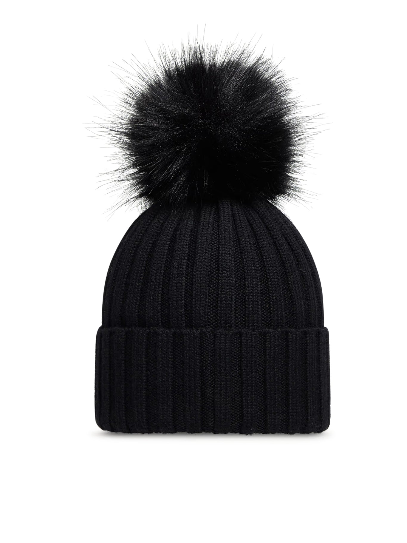 Оригінальна Wool Hat With Pompom Moncler – вид ззаду