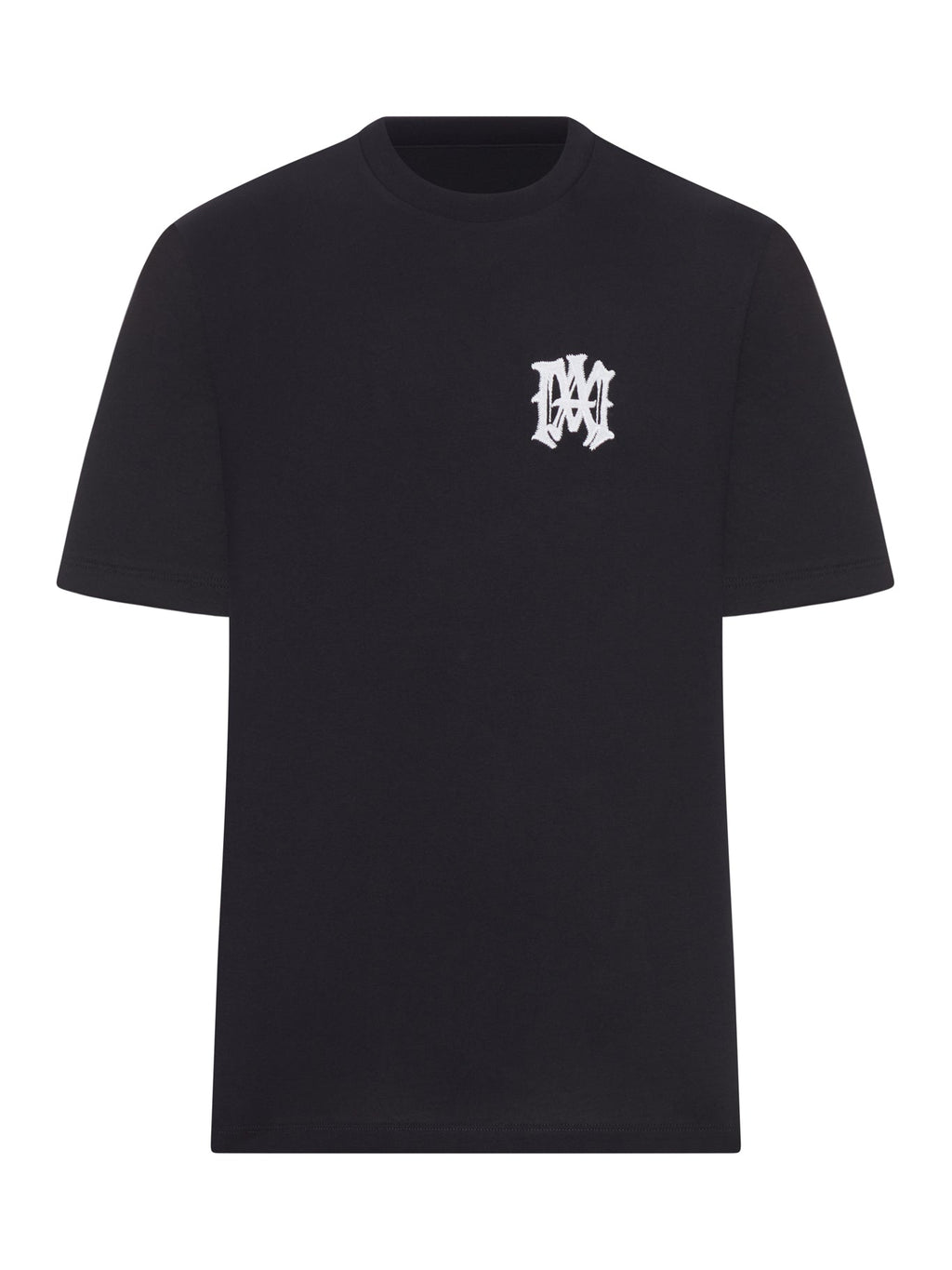 Crew Neck T-Shirt With Logo Amiri – Гарантія оригінальності – боковий вид