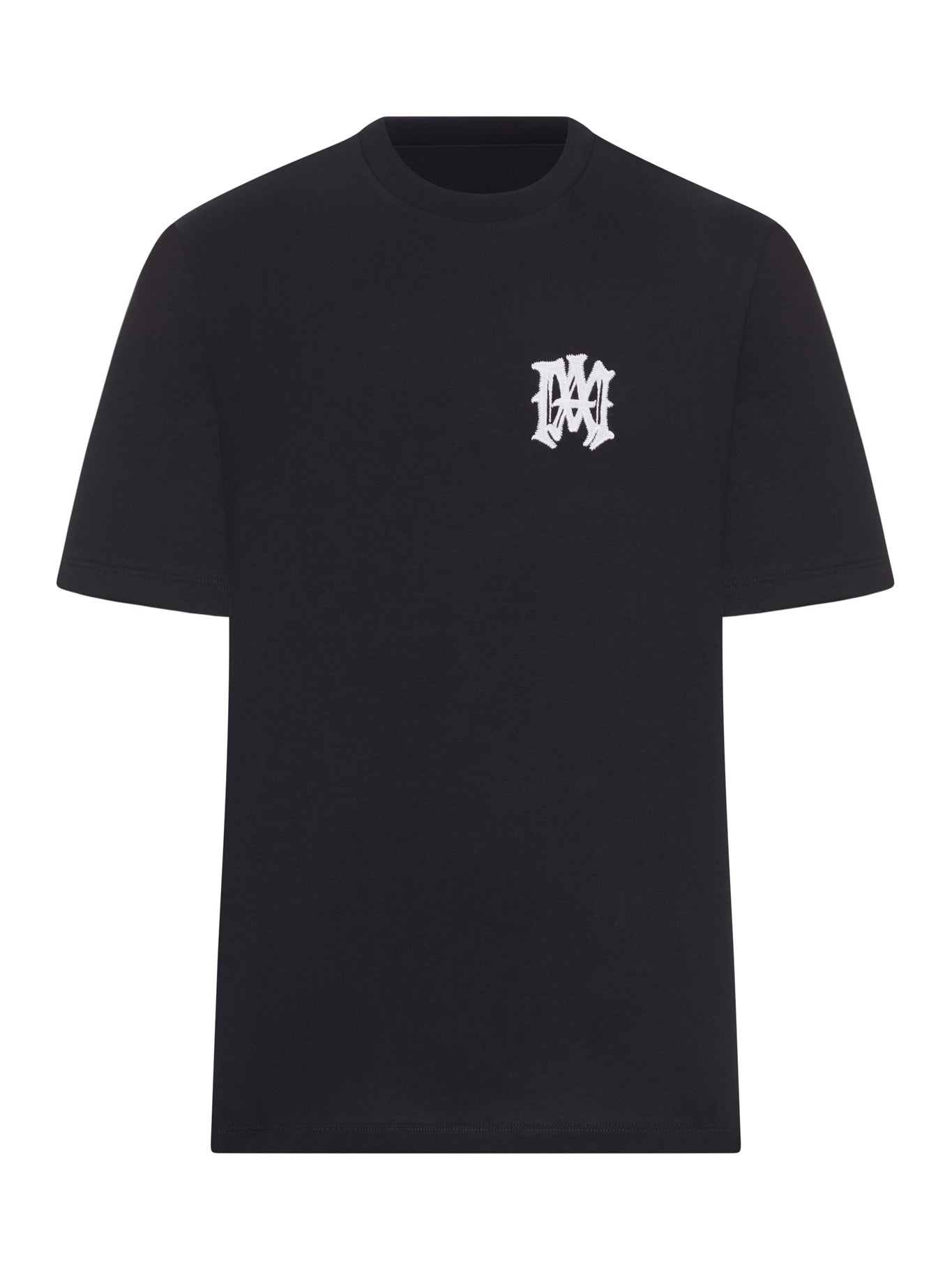 Crew Neck T-Shirt With Logo Amiri – Гарантія оригінальності – боковий вид