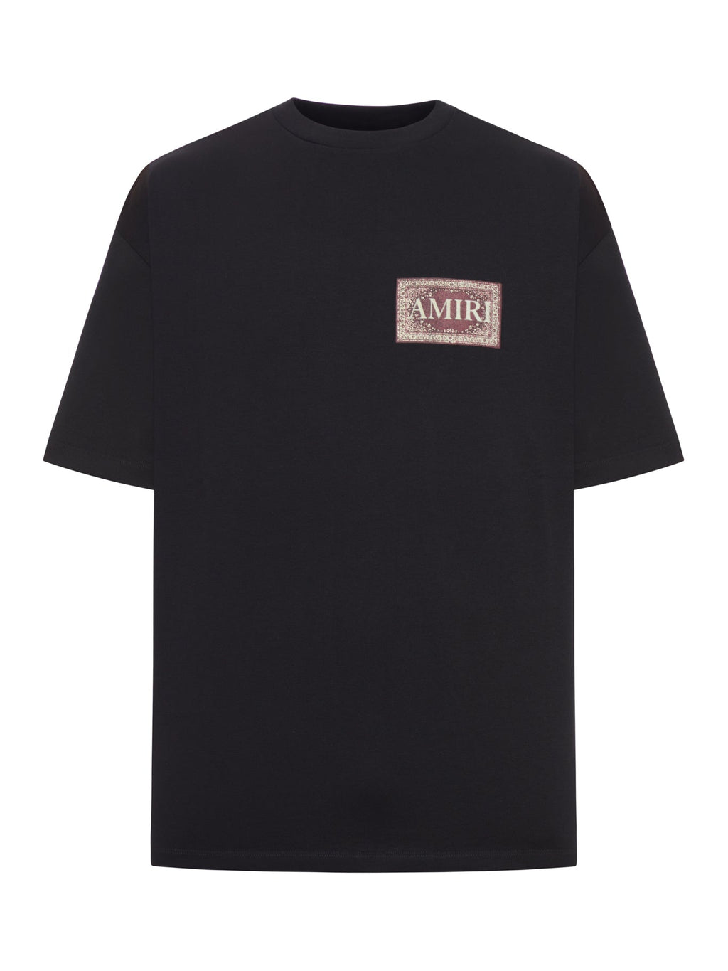 Оригінальна Crew Neck Cotton T-Shirt With Print Amiri – боковий вид