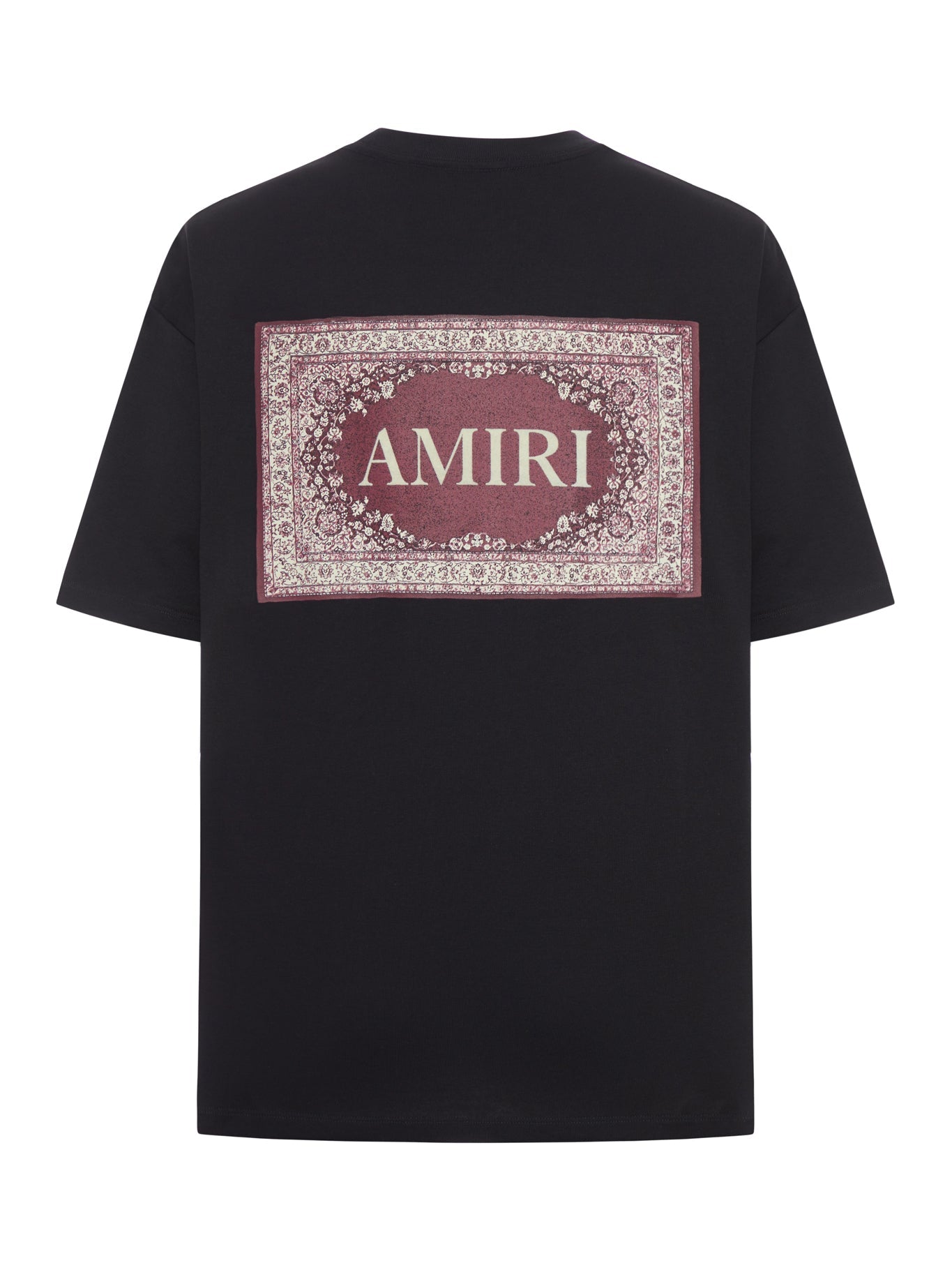 Оригінальна Crew Neck Cotton T-Shirt With Print Amiri – вид ззаду