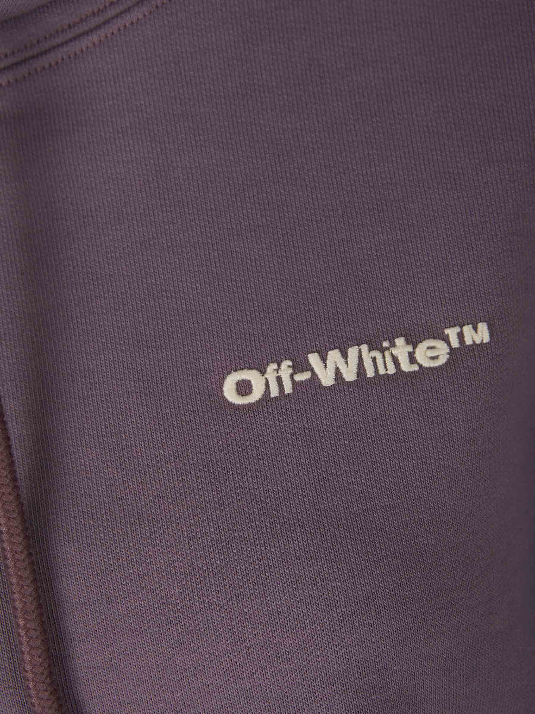 Оригінальна Logo Sweatshirt Dress Off-white – збільшений вид