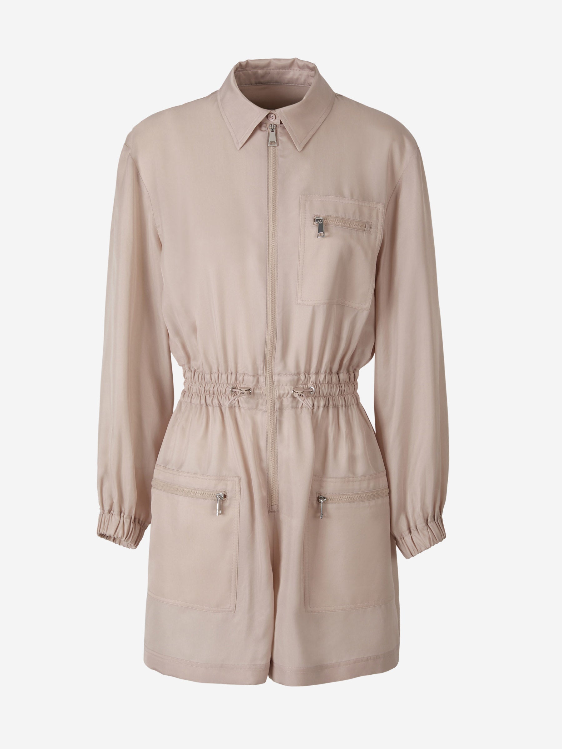 Twill Jumpsuit Moncler оригінал – Купити в Україні – боковий вид - MONCLER