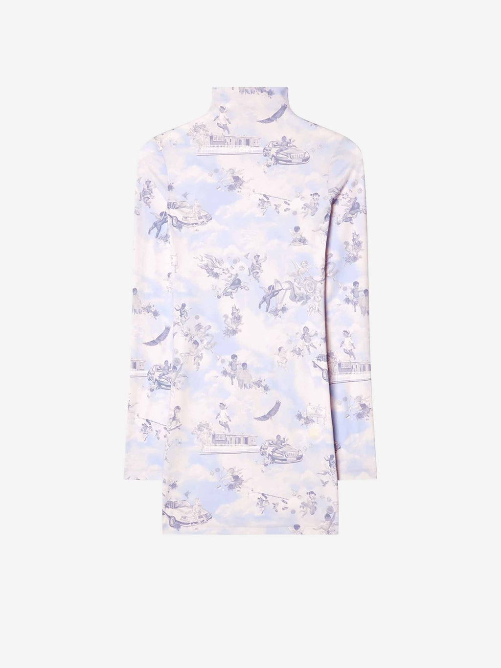 Оригінальна Mini Aop Dress Off-white – боковий вид