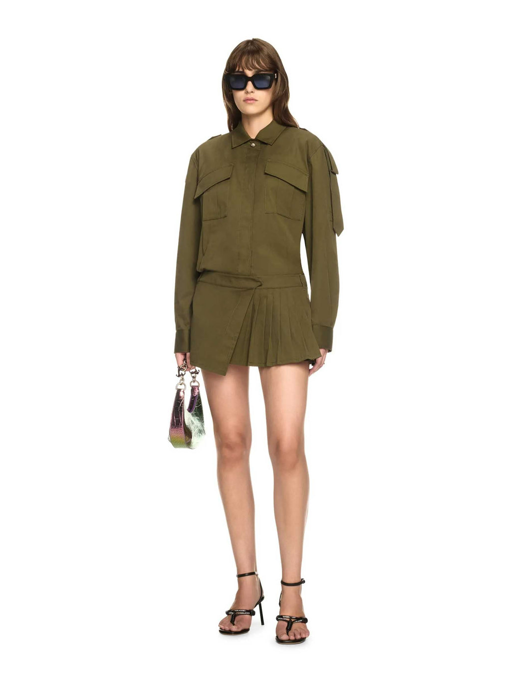 Savannah Mini Dress Off-white – Гарантія оригінальності – боковий вид