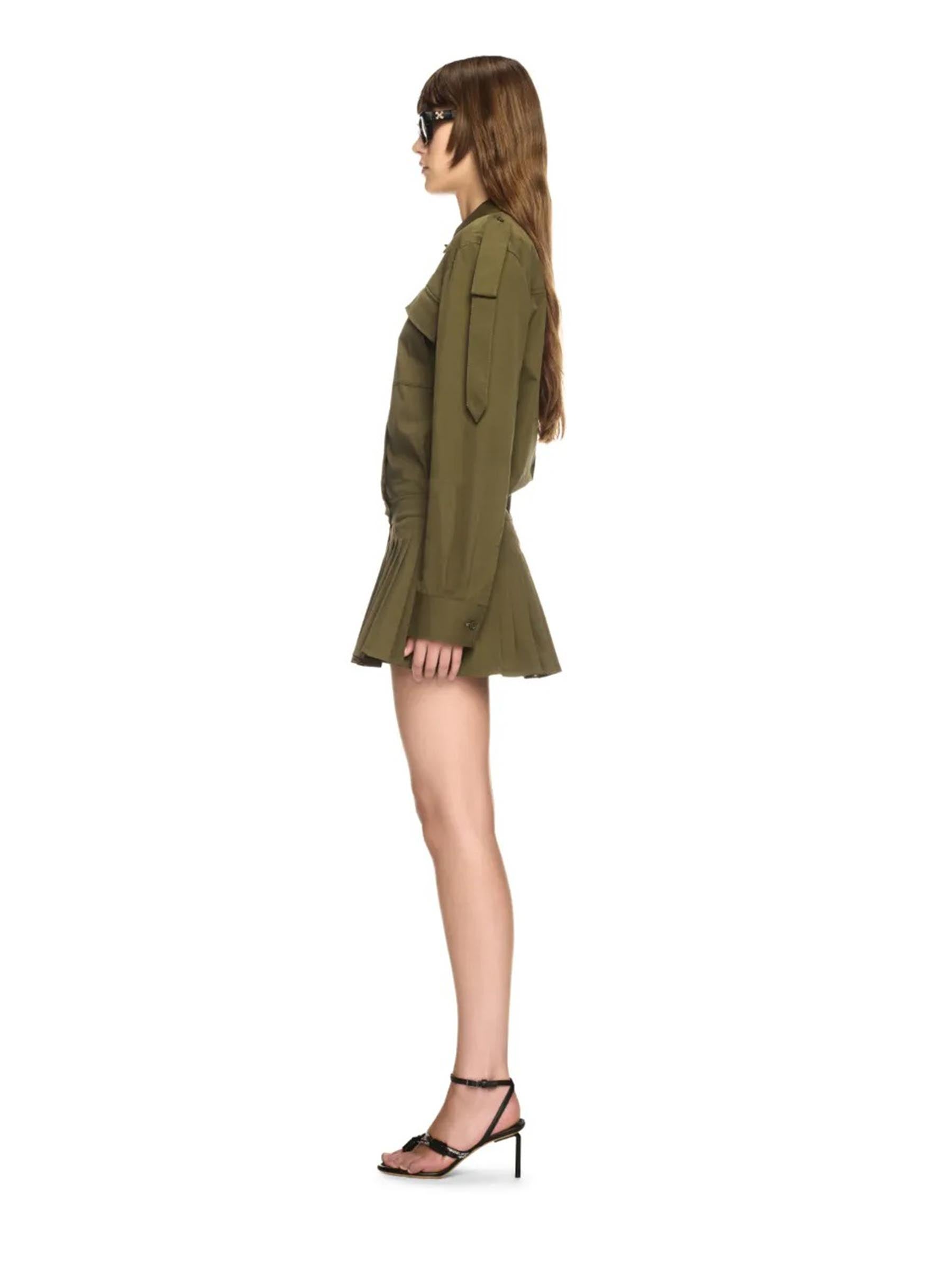 Savannah Mini Dress Off-white – Гарантія оригінальності – вид ззаду