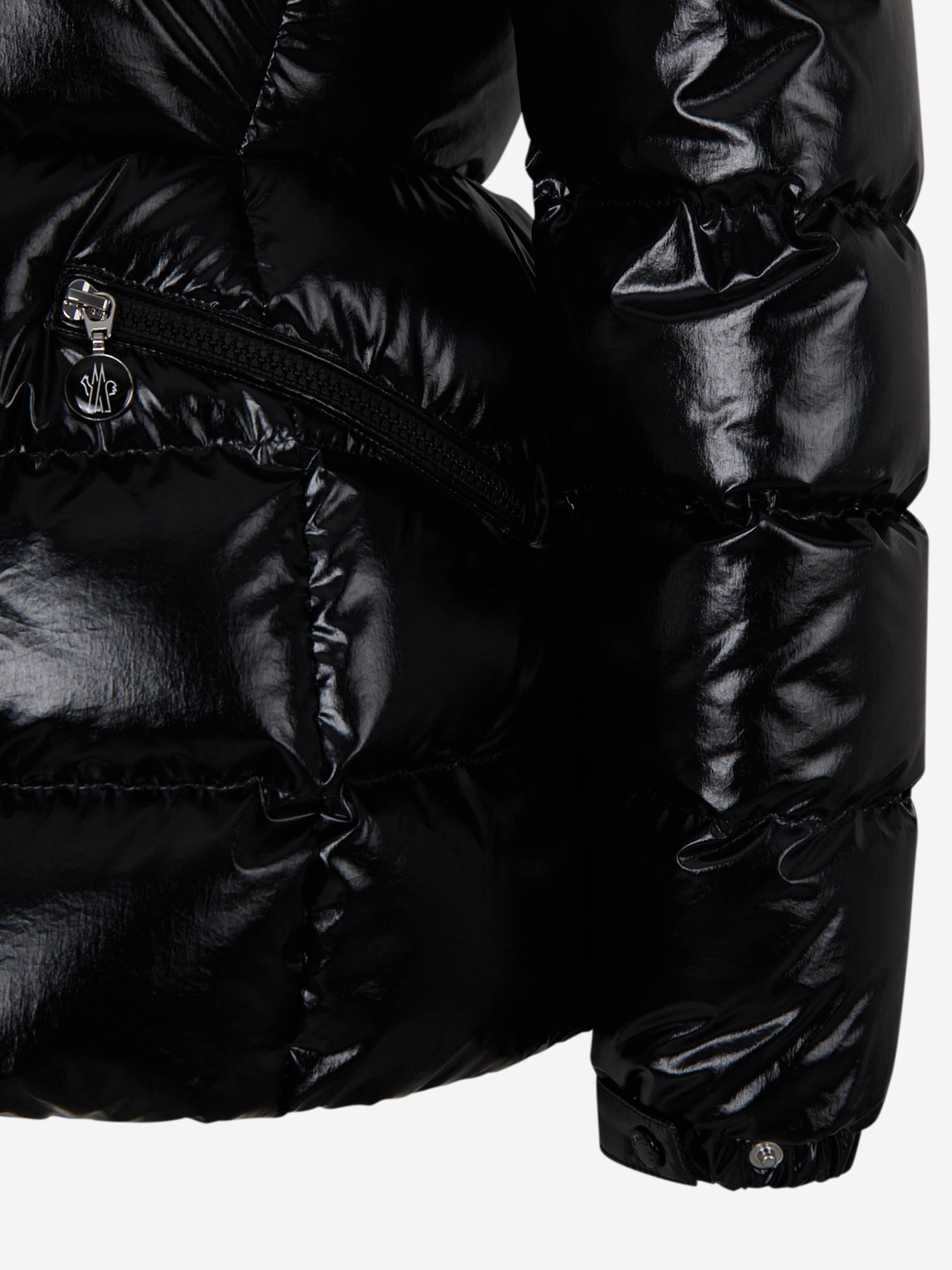 Оригінальна Logo Quilted Jacket Moncler – збільшений вид