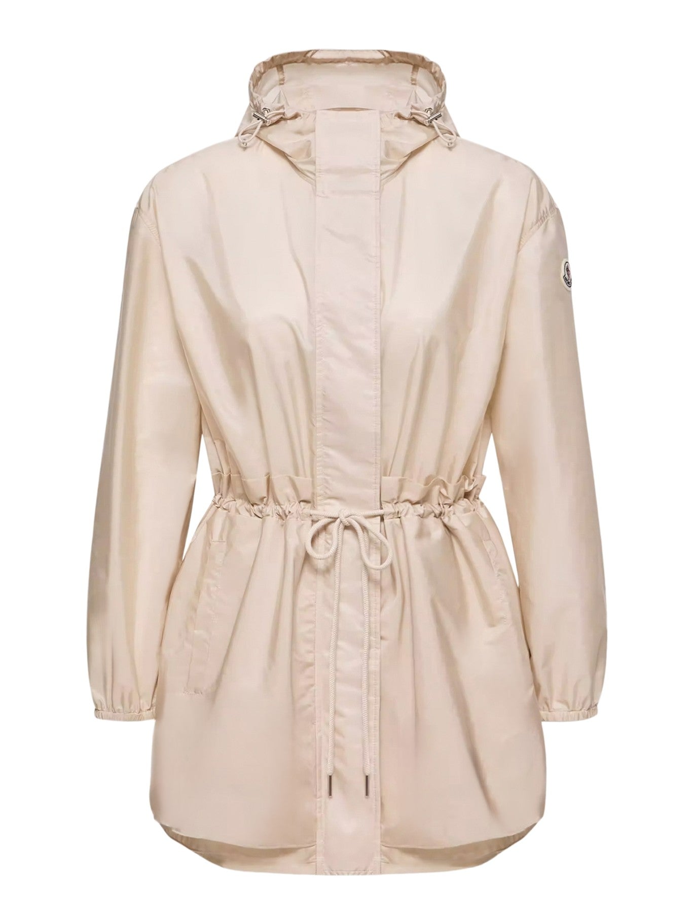 MIDI Weteau Jacket With Hood And Ruffles Moncler оригінал – Купити в Україні – боковий вид