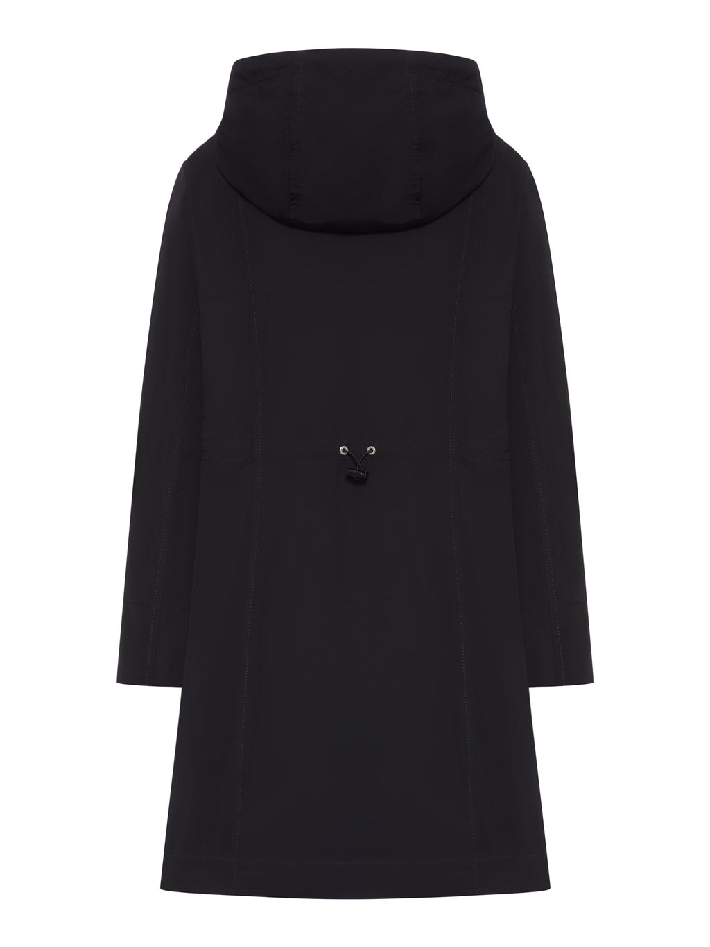 Оригінальна Long Parka With Hood In Technical Fabric Moncler – вид ззаду
