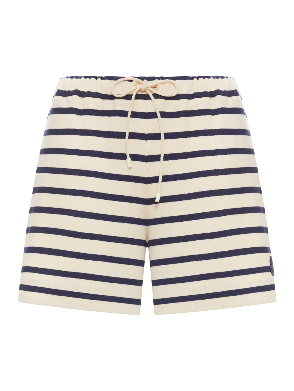 Striped Shorts With Drawstring And Logo Moncler оригінал – Купити в Україні – боковий вид