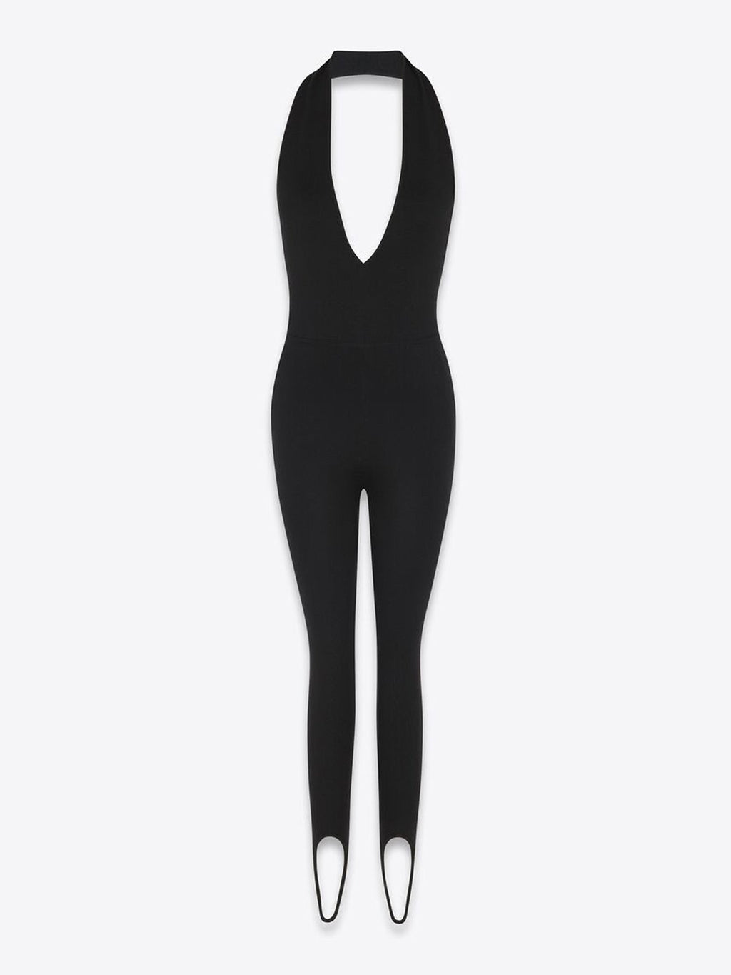 Wool Halter Jumpsuit Saint laurent – Гарантія оригінальності – боковий вид