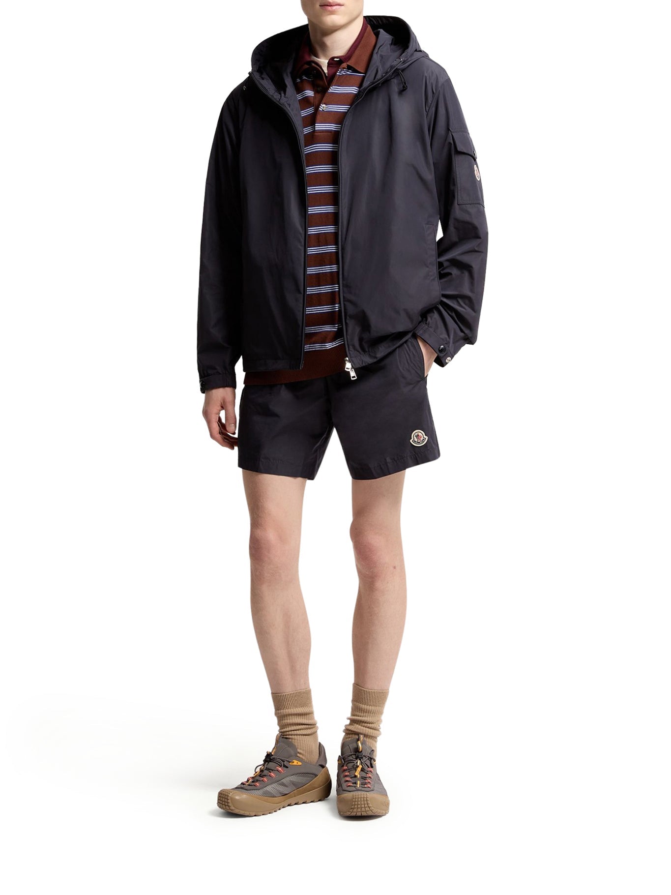 Оригінальна Sassiere Hooded Jacket Moncler – вид ззаду