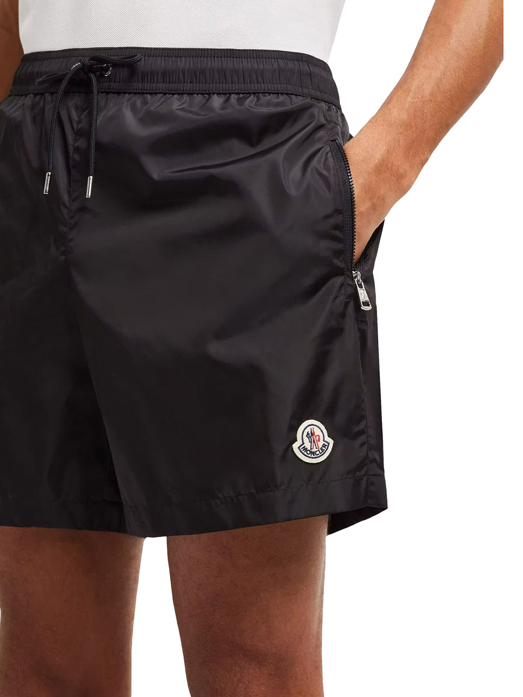 Swimwear With Logo Patch Moncler – Гарантія оригінальності – вид 6