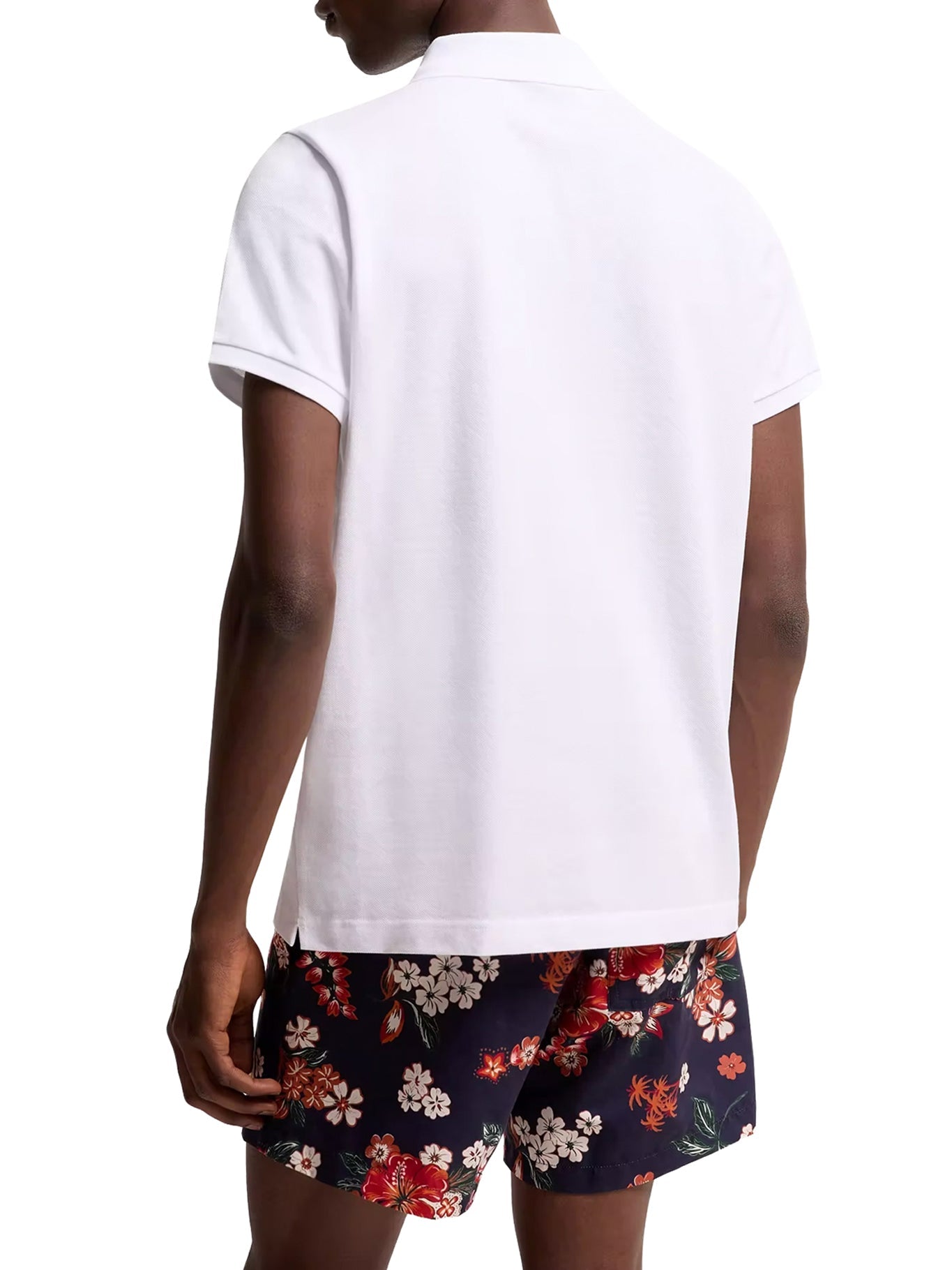 Cotton Polo Shirt With Logo Patch Moncler – Гарантія оригінальності – збільшений вид