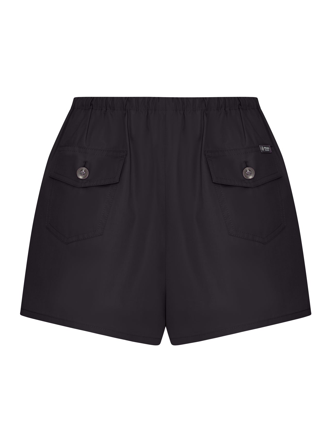 Оригінальна Cotton Piquet Shorts Prada – боковий вид