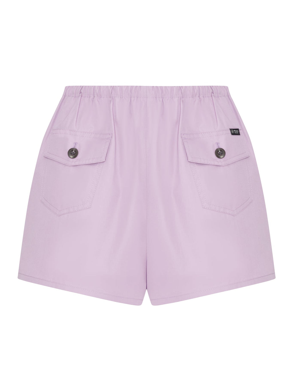 Оригінальна Cotton Piquet Shorts Prada – боковий вид