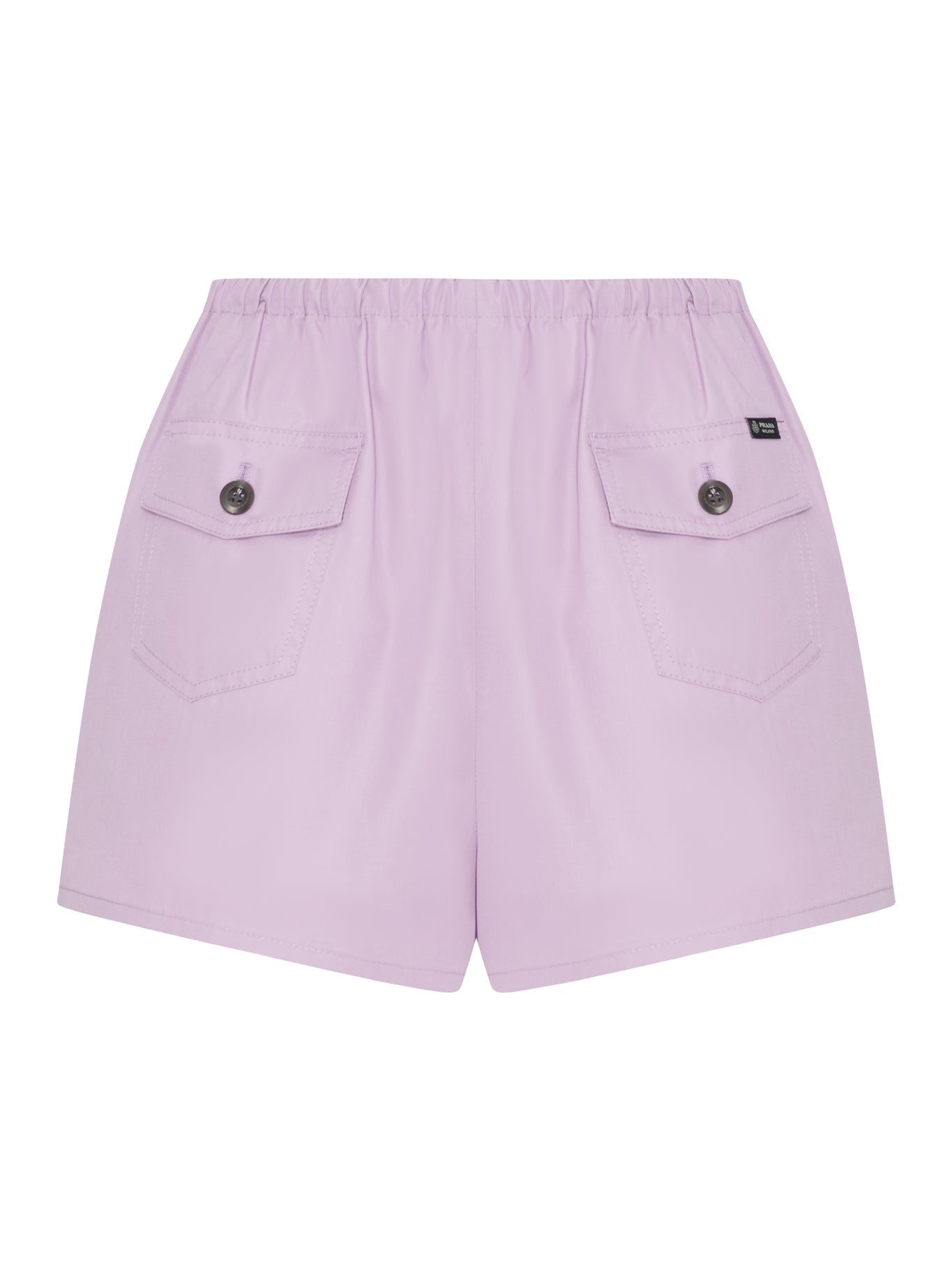 Оригінальна Cotton Piquet Shorts Prada – боковий вид