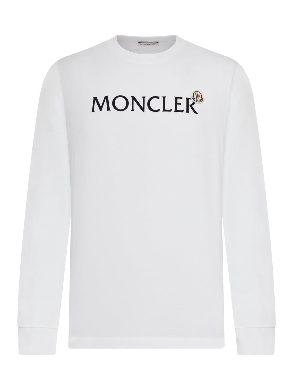 Logoed Cotton Sweatshirt Moncler – Гарантія оригінальності – боковий вид