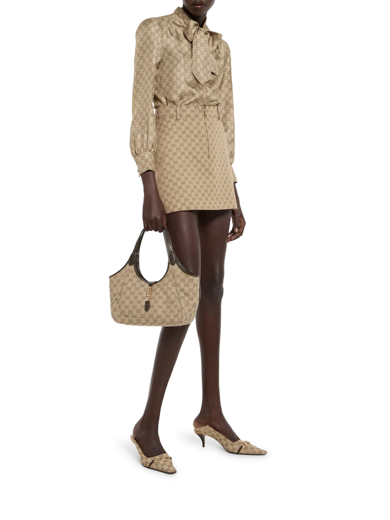 Оригінальна Small Market Shopping Bag Gucci – вид ззаду
